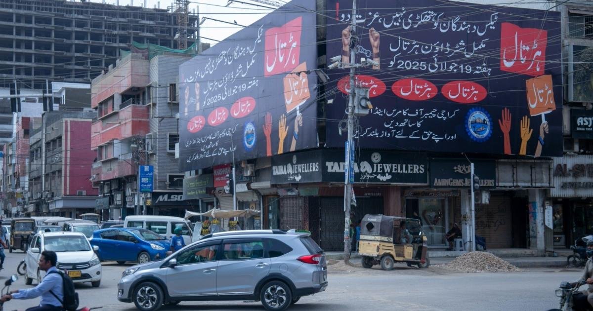 ٹیکس قوانین کے خلاف کراچی چیمبر کی کال پر آج ملک گیر ہڑتال