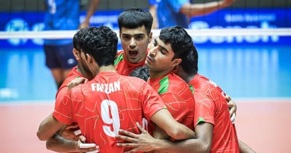 پاکستان نے ایشین انڈر 16 والی بال چیمپیئن شپ جیت لی