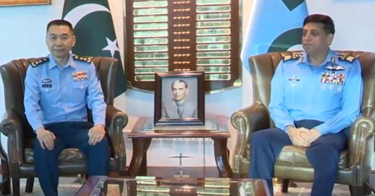 پاکستانی پائلٹس کا انڈیا کو دیا گیا جواب جرات کی عملی مثال: چیف آف سٹاف چینی فضائیہ