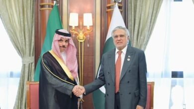 ریاض: پاکستان، سعودی وزرائے خارجہ کی ملاقات، عالمی فورمز پر تعاون کا اعادہ/ اردو ورثہ ریاض: پاکستان، سعودی وزرائے خارجہ کی ملاقات، عالمی فورمز پر تعاون کا اعادہ/ اردو ورثہ