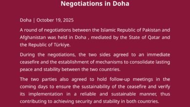 پاکستان اور افغانستان کے مابین سیزفائر کا معاہدہ طے پا گیا: خواجہ آصف/ اردو ورثہ پاکستان اور افغانستان کے مابین سیزفائر کا معاہدہ طے پا گیا: خواجہ آصف/ اردو ورثہ