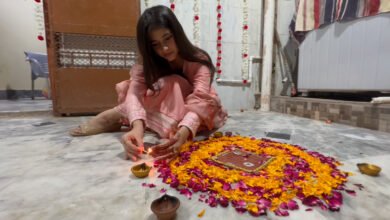 کراچی کے شری سوامی نرائن مندر میں دیوالی کا جشن/ اردو ورثہ