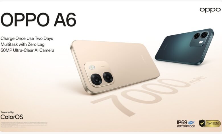 اوپو اے 6 فور جی پاکستان میں دستیاب، قیمت کیا؟