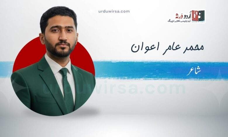 غزل | کچھ بھی ہونے کا مجھ کو ڈر کم ہے | محمد عامر اعوان