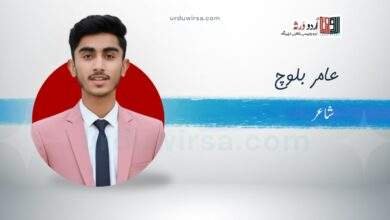 غزل | میں تابخاک رہا ، کاشغر نہیں بدلا | عامر بلوچ